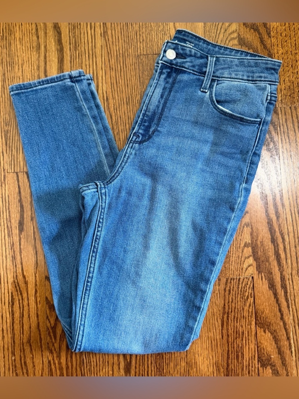 Old Navy High Rise Wow Super Skinny Medium Wash Jeans Size 6